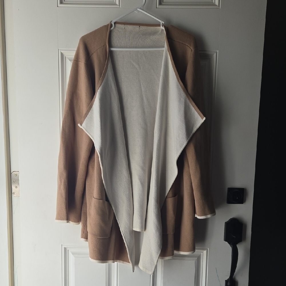 Alfani Open Face Heavy Knit Cardigan